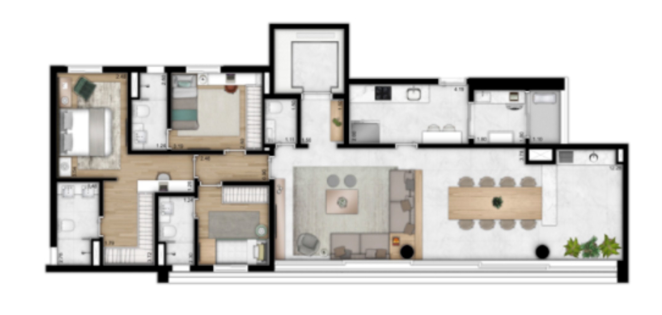 Apartamento, 3 quartos, 130 m² - Foto 12