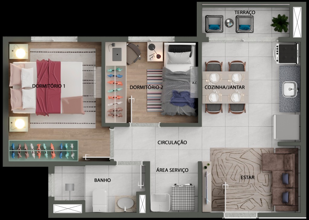 Apartamento, 1 quarto, 27 m² - Foto 17