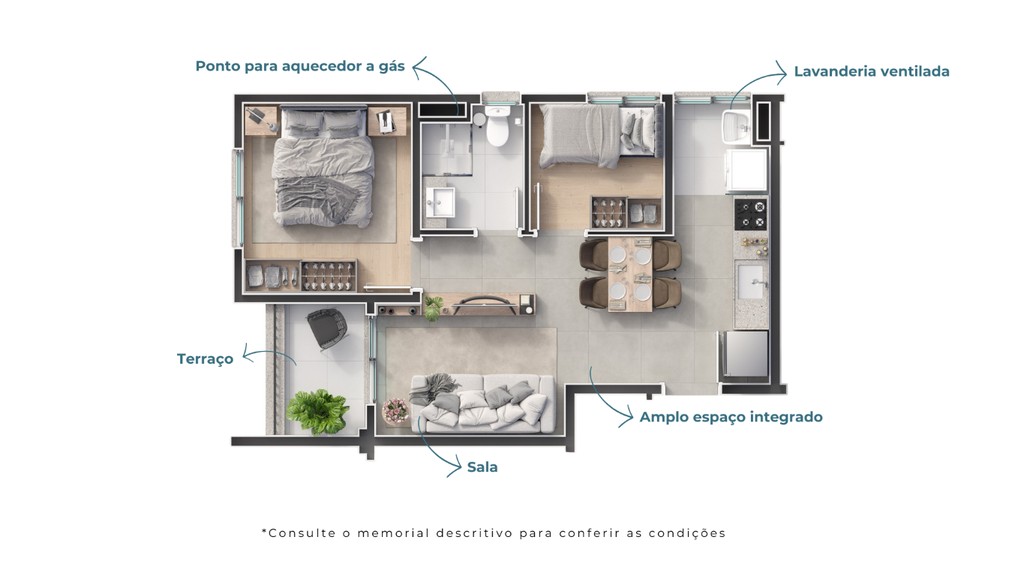 Apartamento, 1 quarto, 27 m² - Foto 11