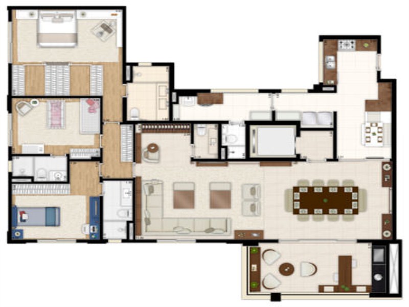 Apartamento, 4 quartos, 199 m² - Foto 18