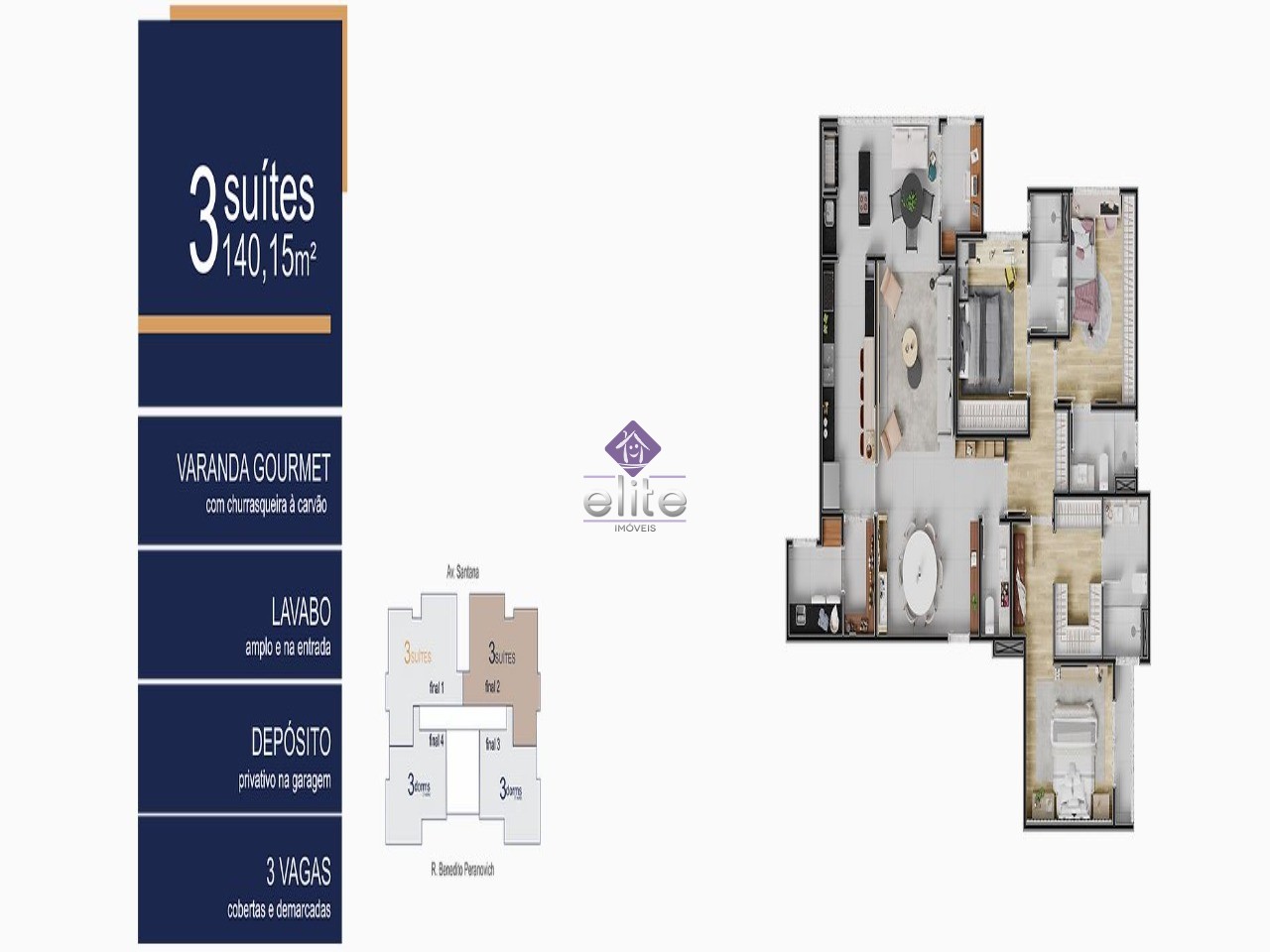 Apartamento, 3 quartos, 101 m² - Foto 25