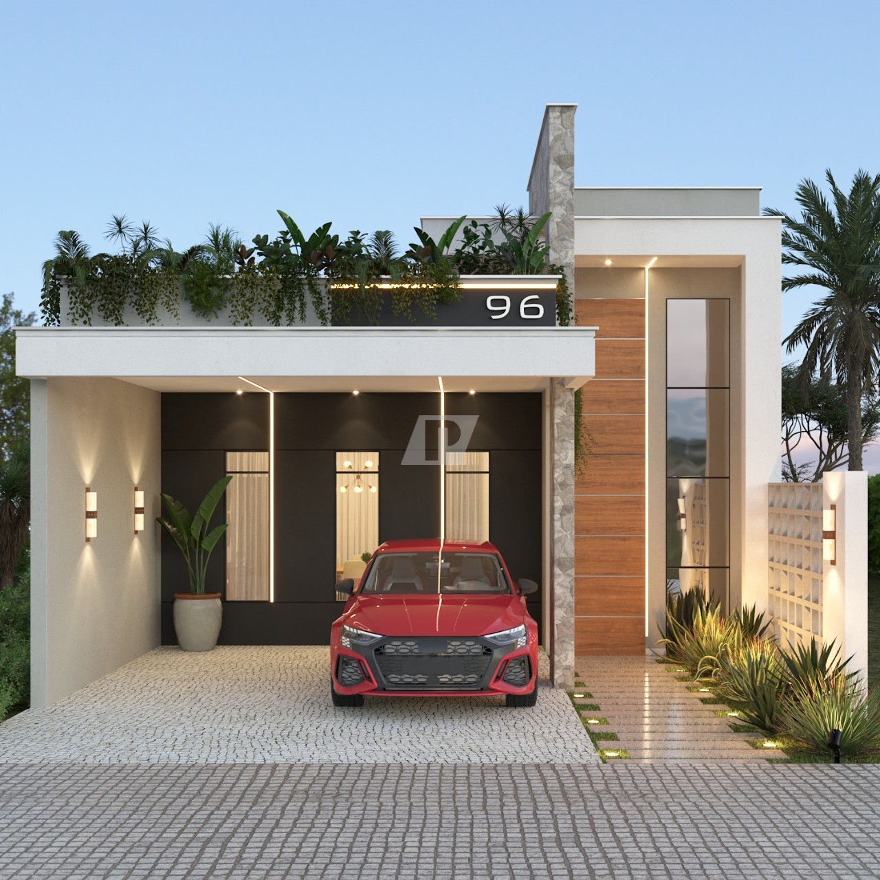 Casa de Condomínio, 3 quartos - Foto 1