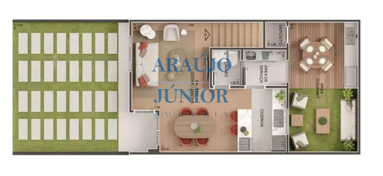 Casa, 2 quartos, 83 m² - Foto 19