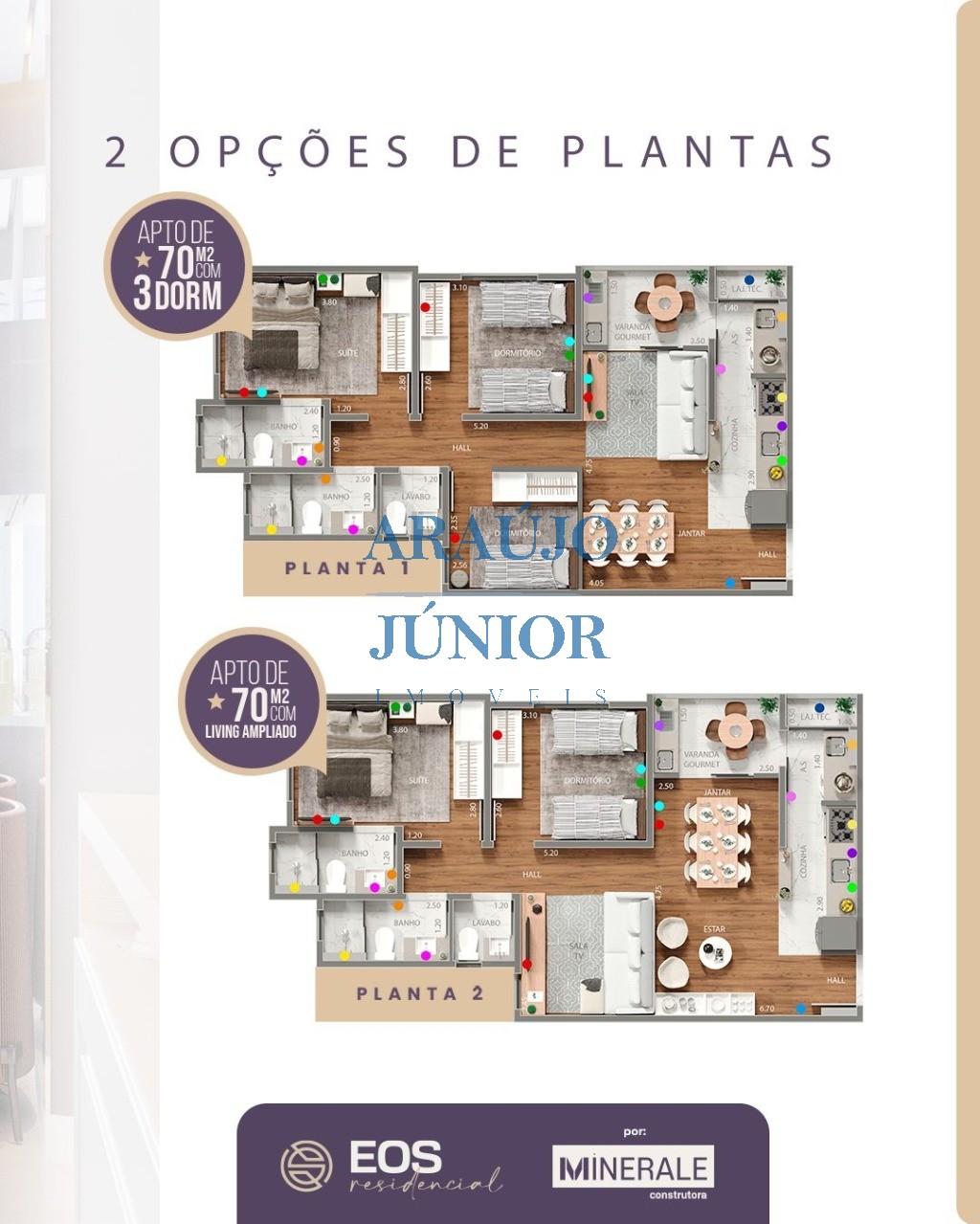 Apartamento, 3 quartos, 70 m² - Foto 6