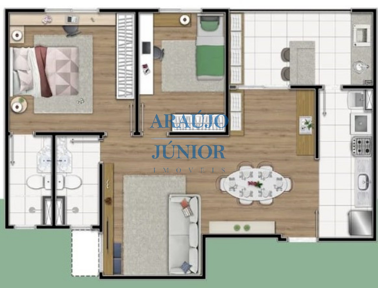 Apartamento, 2 quartos, 69 m² - Foto 12