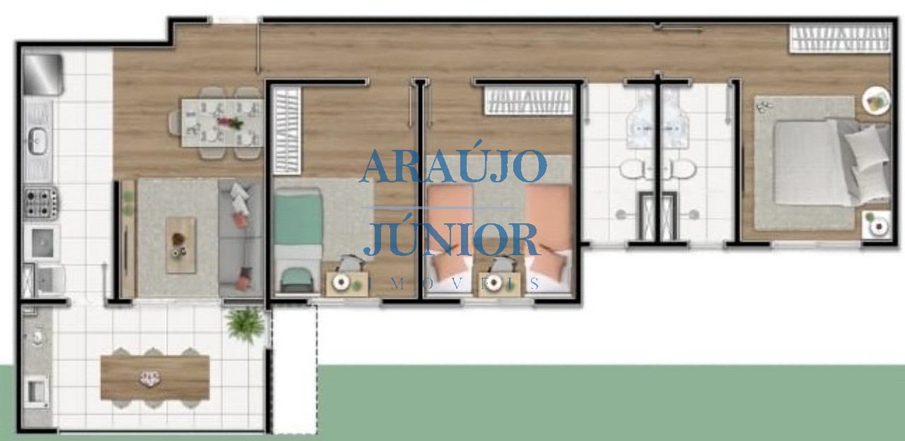 Apartamento, 3 quartos, 72 m² - Foto 17