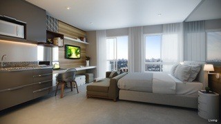 Apartamento, 1 quarto, 25 m² - Foto 1