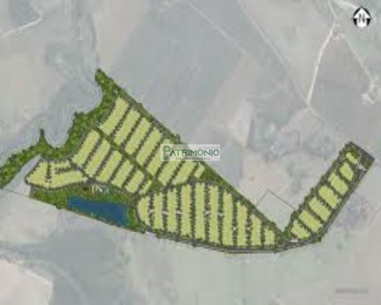 Terreno em Condomínio de Luxo: 504m² à Venda em Jaguariúna-SP, Bairro Tamboré Jaguariúna