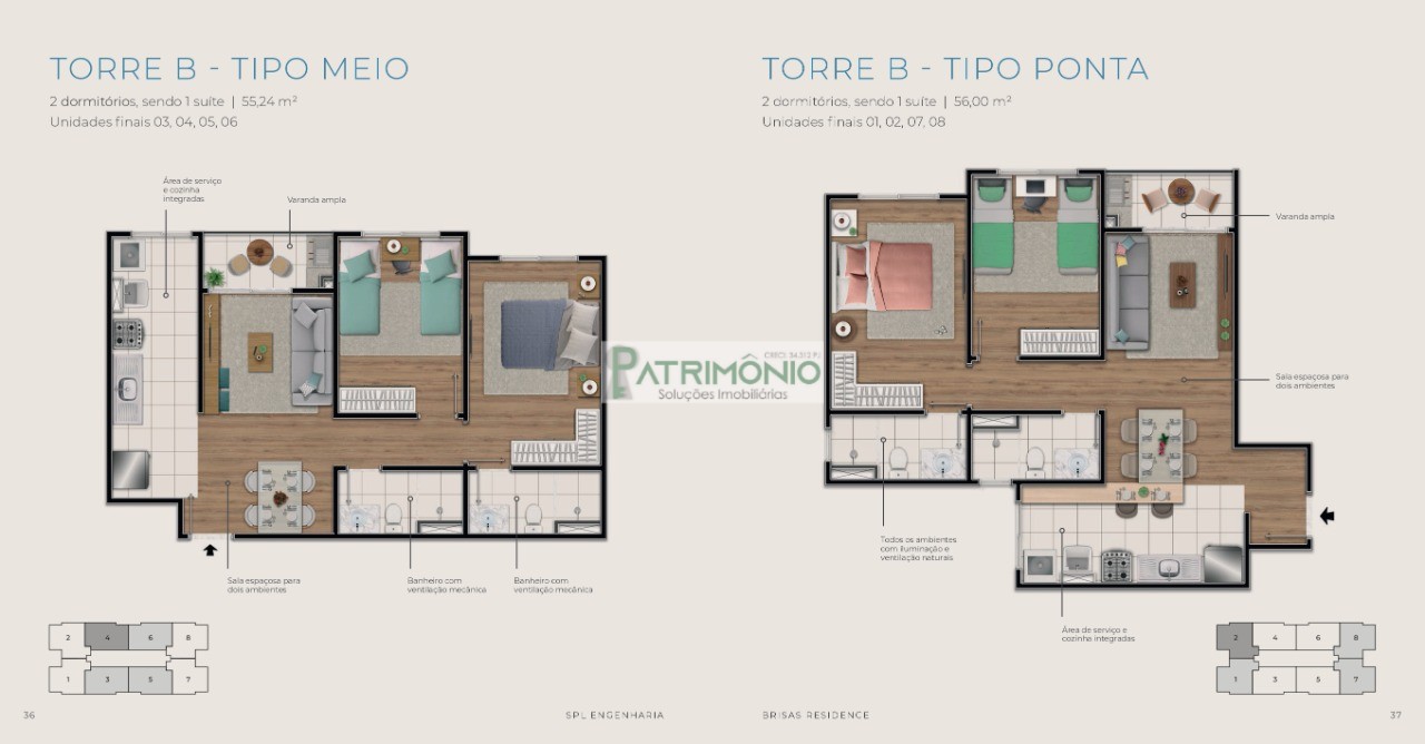 Apartamento, 2 quartos, 46 m² - Foto 18