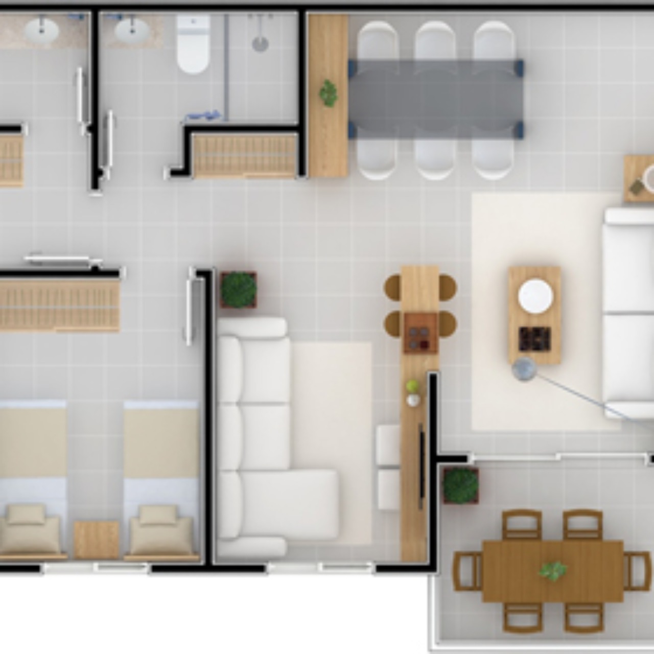 Apartamento, 3 quartos, 88 m² - Foto 3