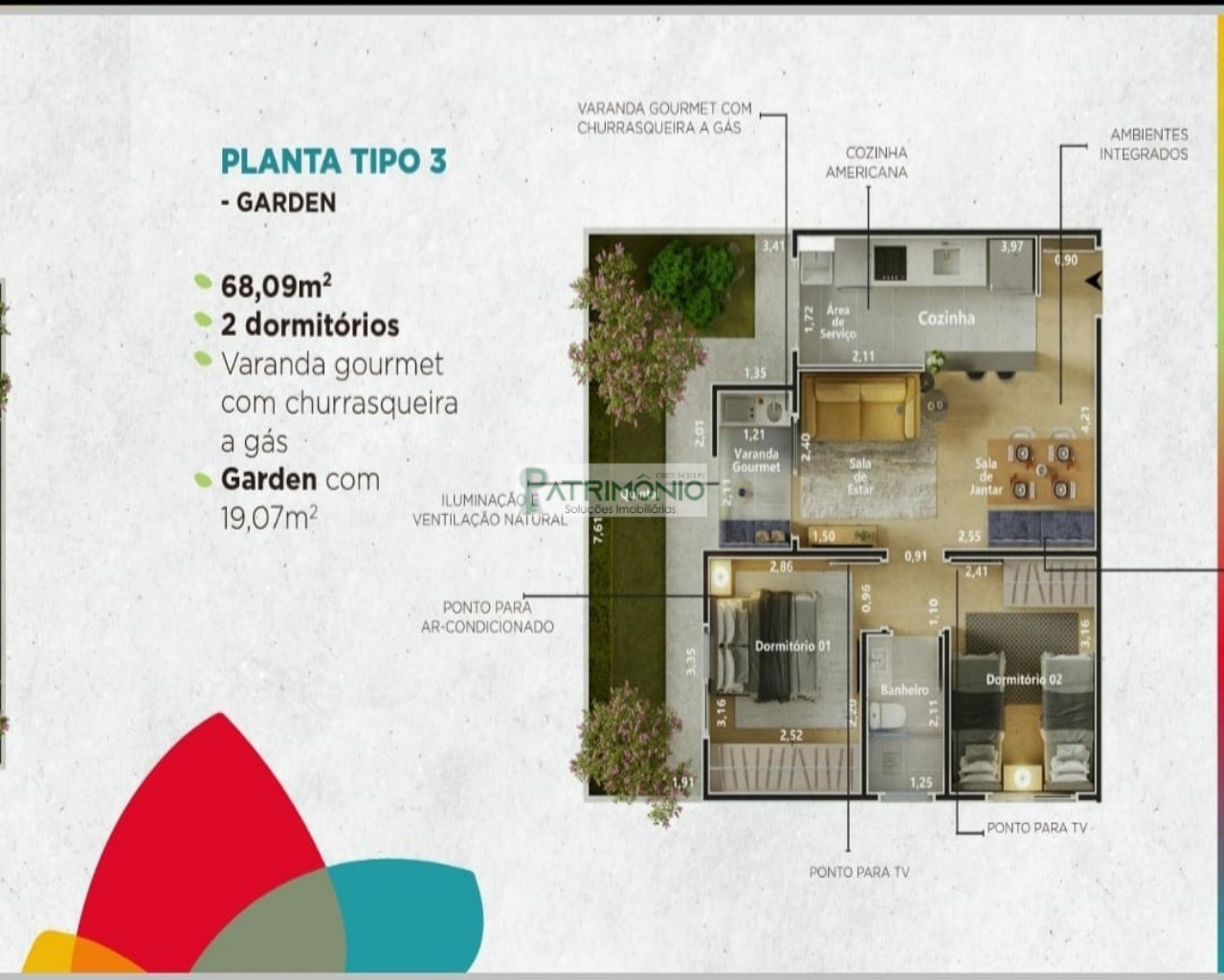 Apartamento, 2 quartos, 49 m² - Foto 4