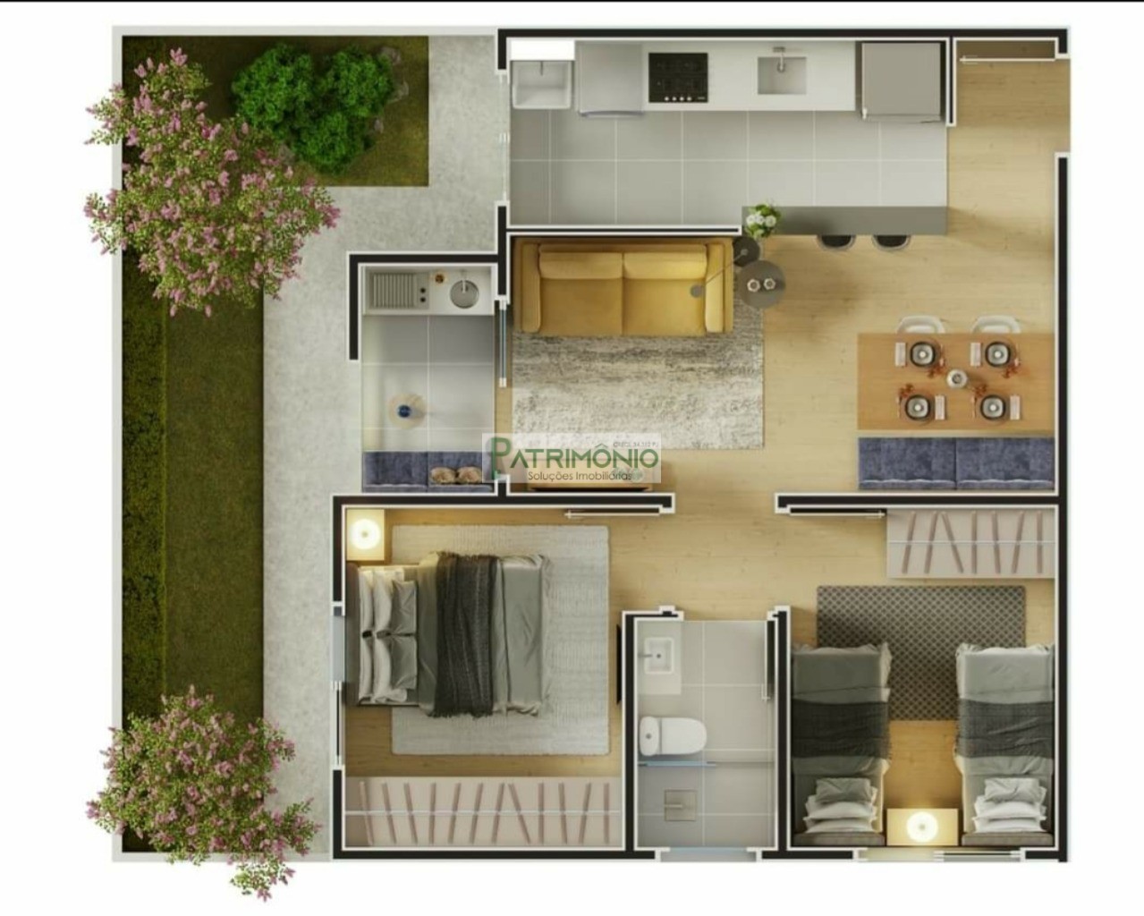 Apartamento, 2 quartos, 49 m² - Foto 10