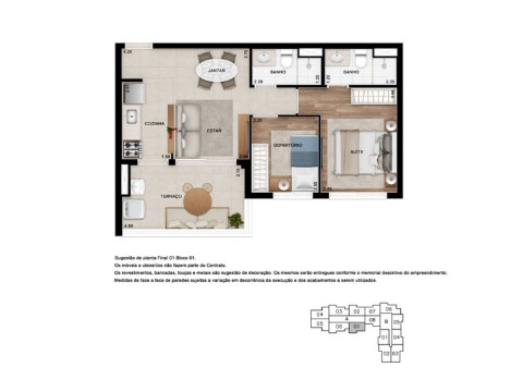 Apartamento, 2 quartos, 55 m² - Foto 24