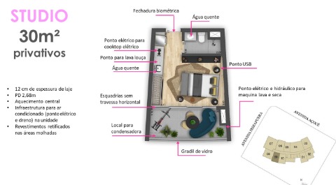 Apartamento, 1 quarto, 26 m² - Foto 19