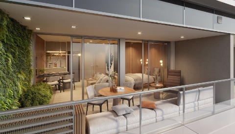 Apartamento, 1 quarto, 40 m² - Foto 2