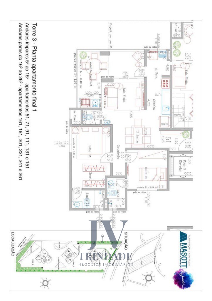 Apartamento, 3 quartos, 86 m² - Foto 44