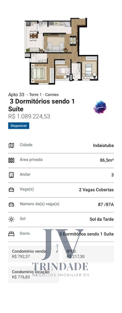 Apartamento, 3 quartos, 86 m² - Foto 48