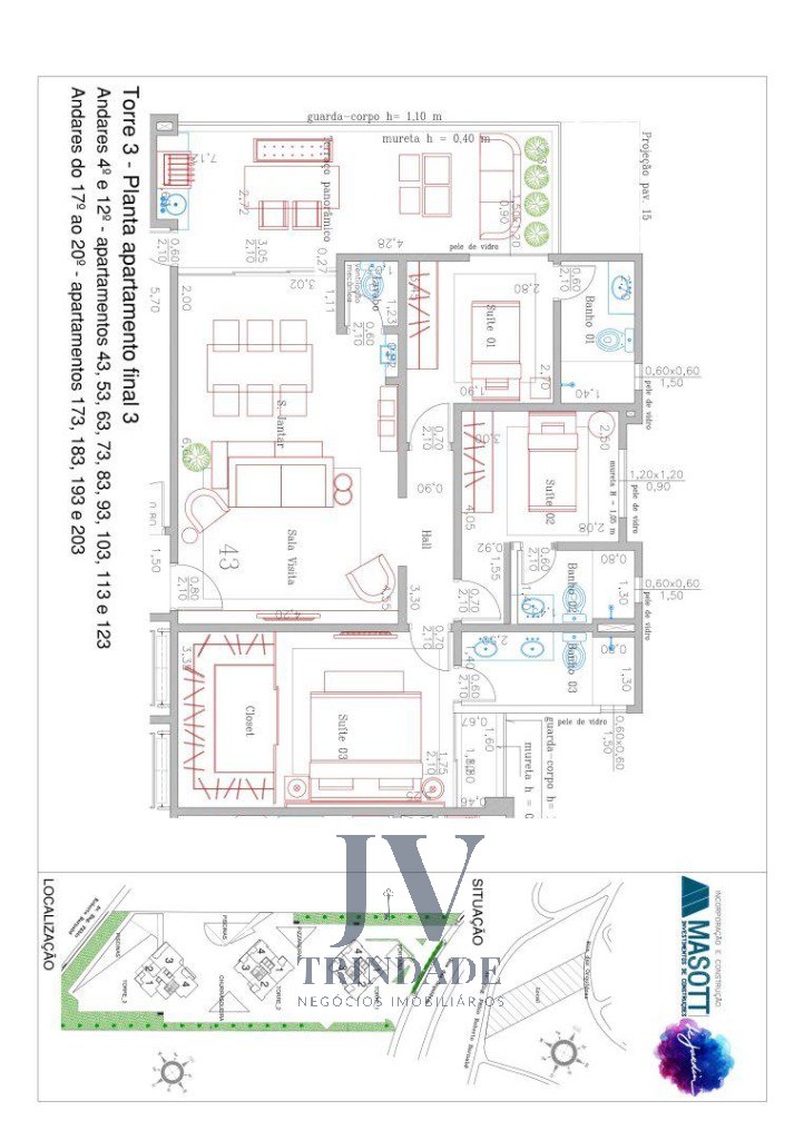 Apartamento, 3 quartos, 86 m² - Foto 45