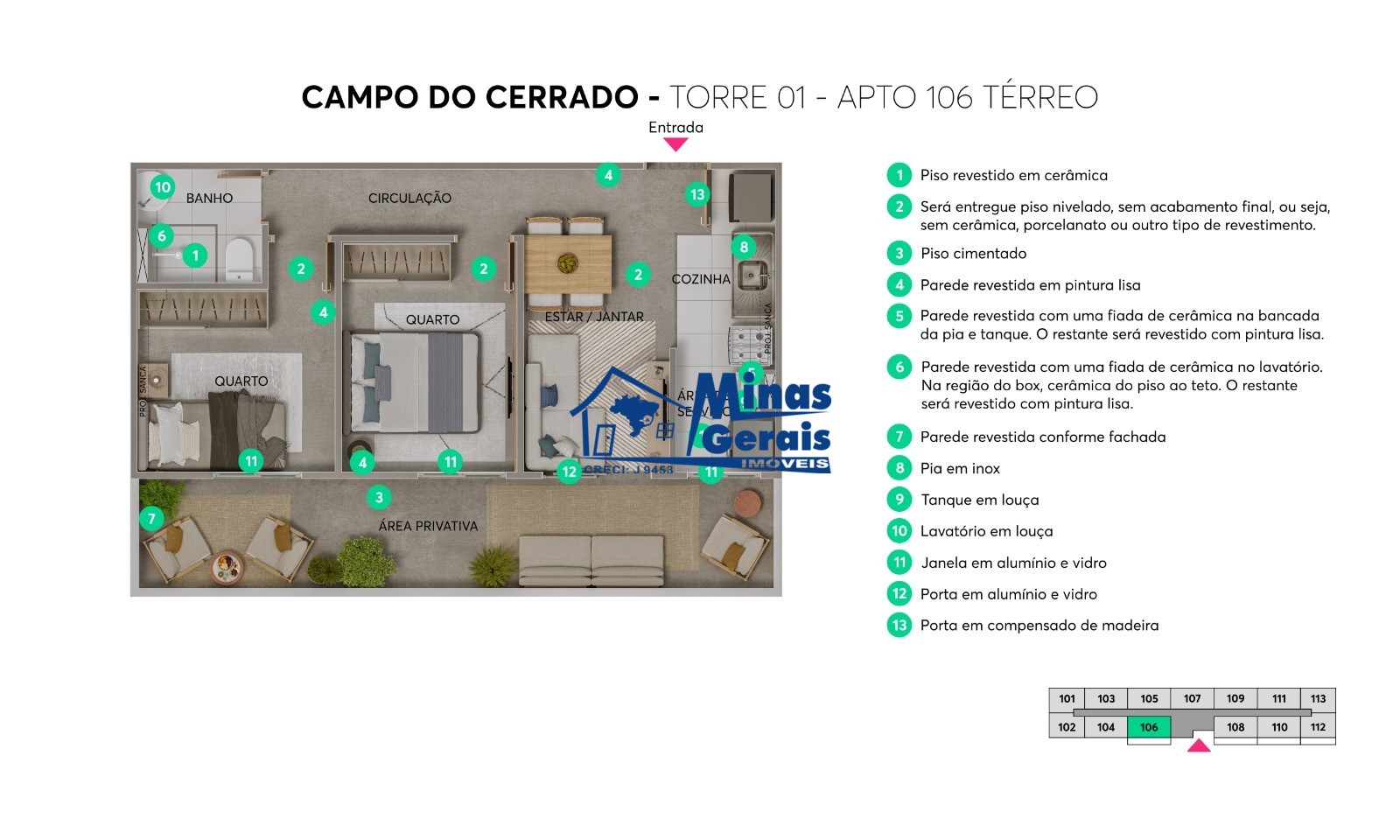 Apartamento, 2 quartos, 38 m² - Foto 4