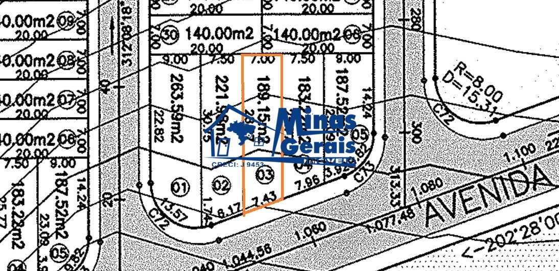 Terreno, 189 m² - Foto 2