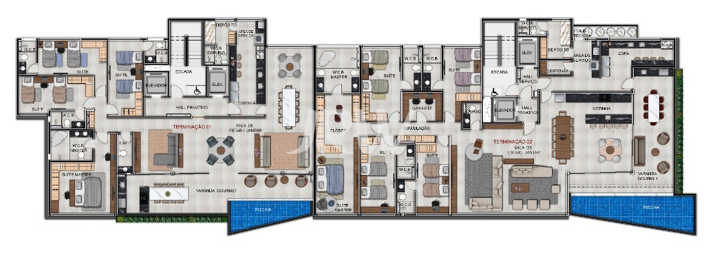 Cobertura à venda com 4 quartos, 266m² - Foto 41