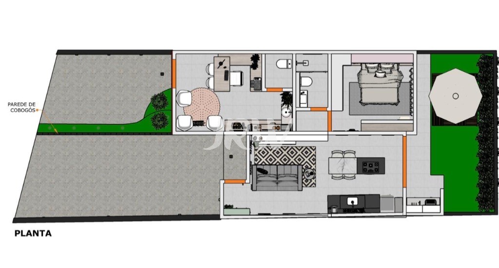 Casa, 1 quarto, 150 m² - Foto 12