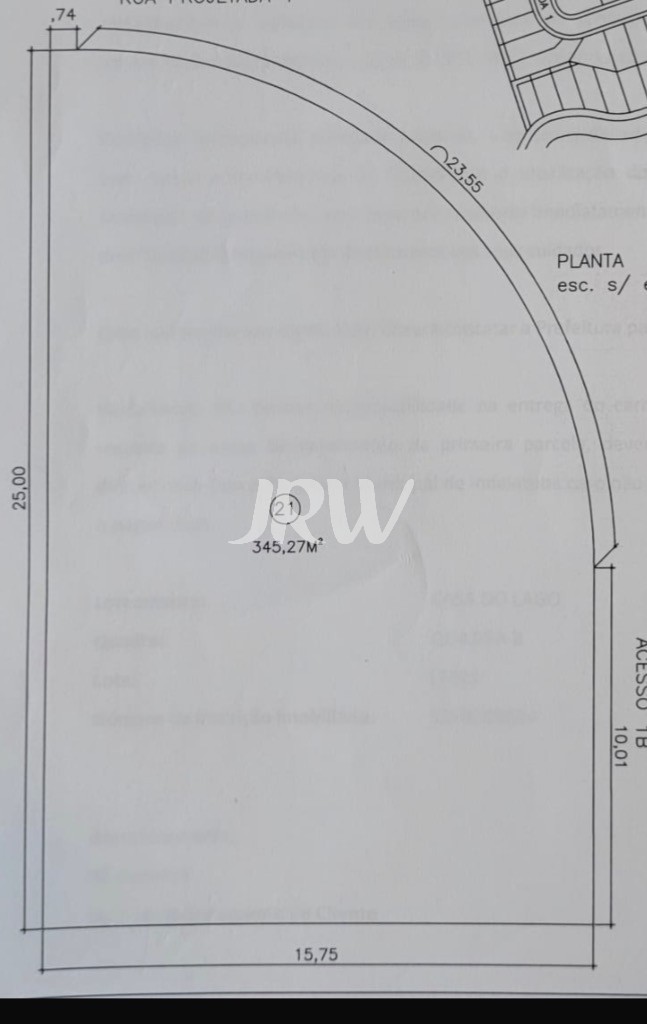 Terreno, 345 m² - Foto 2