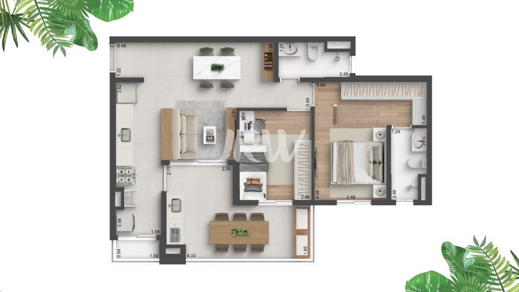 Apartamento, 2 quartos, 152 m² - Foto 22