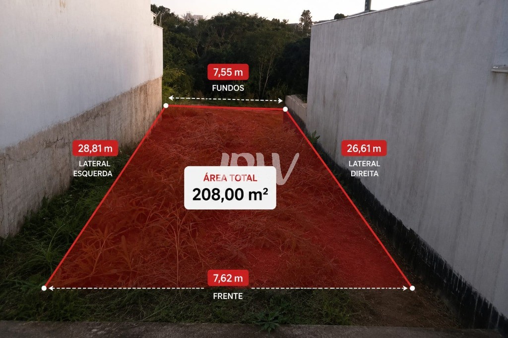Terreno, 208 m² - Foto 2