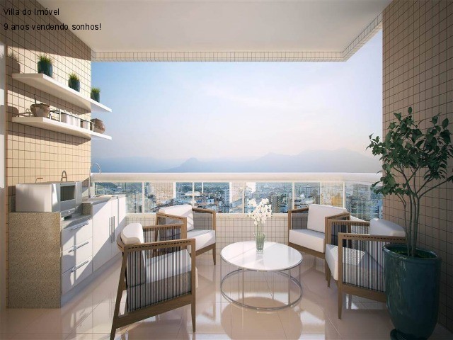 APARTAMENTO em CANTO DO FORTE, PRAIA GRANDE - APARTAMENTO EDIFÍCIO ILHAS DO CARIBE - BAHAMAS, CANTO DO FORTE - PRAIA GRANDE - Foto 2