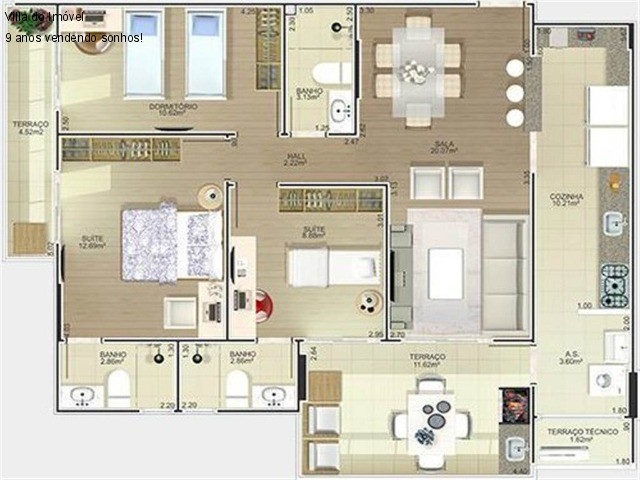 APARTAMENTO em CANTO DO FORTE, PRAIA GRANDE - Foto 25