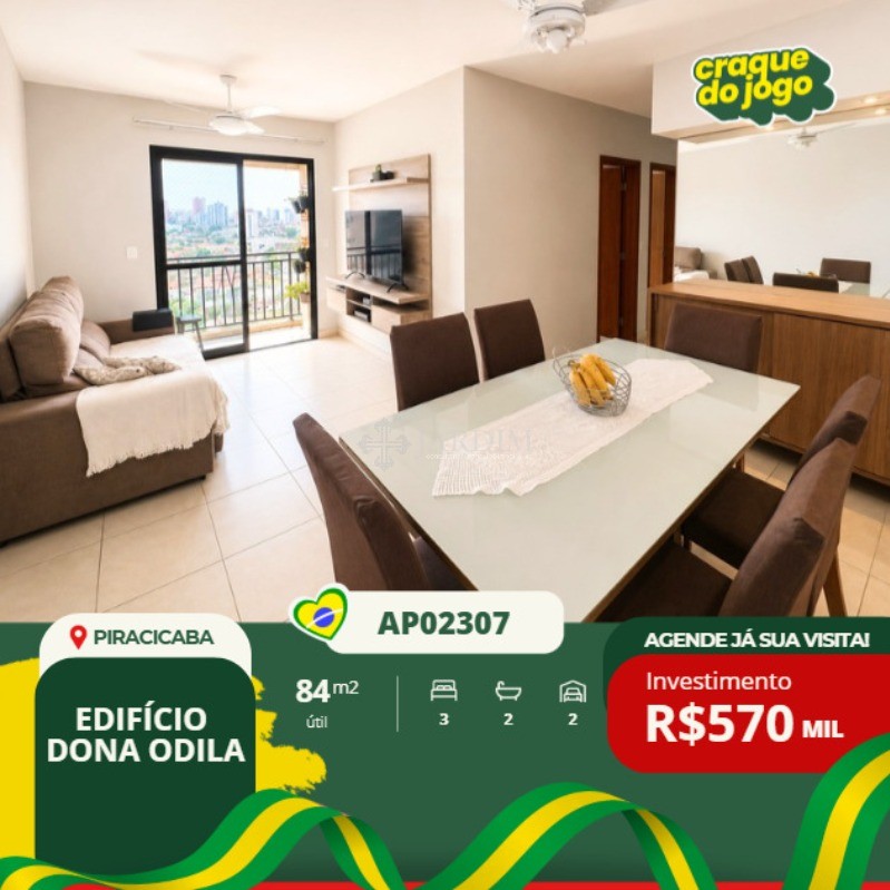 Apartamento, 3 quartos, 84 m² - Foto 1