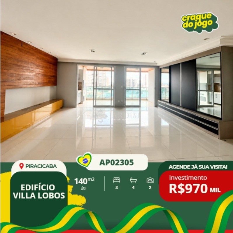 Apartamento, 3 quartos, 140 m² - Foto 1