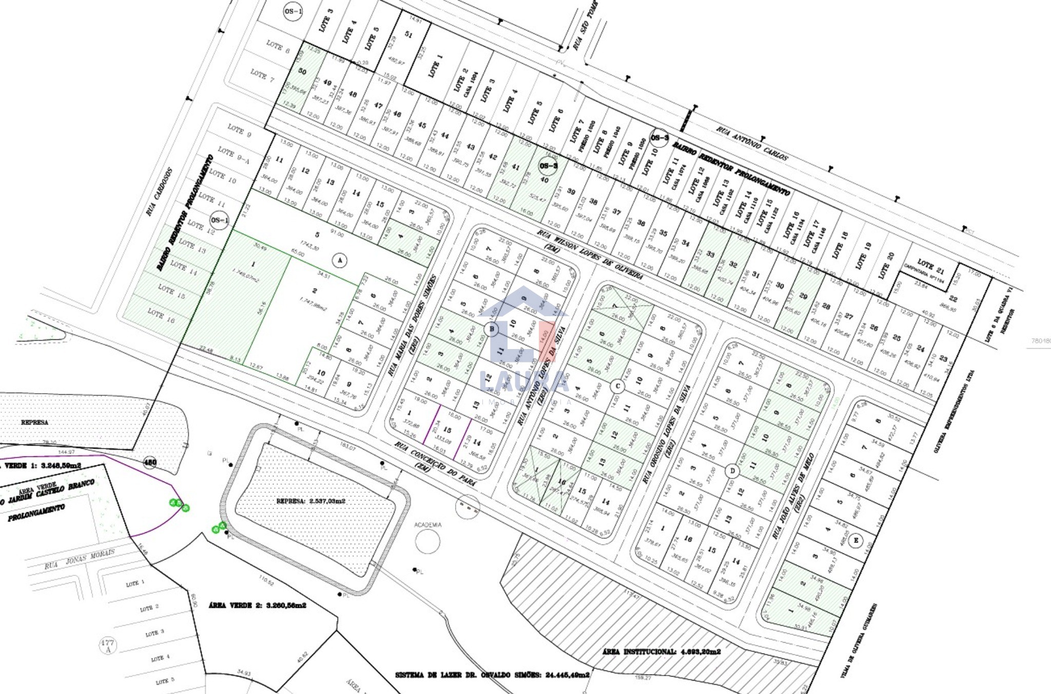 Loteamento e Condomínio, 364 m² - Foto 1
