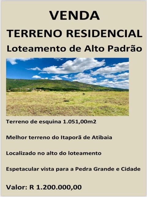 Terreno, 1051 m² - Foto 1