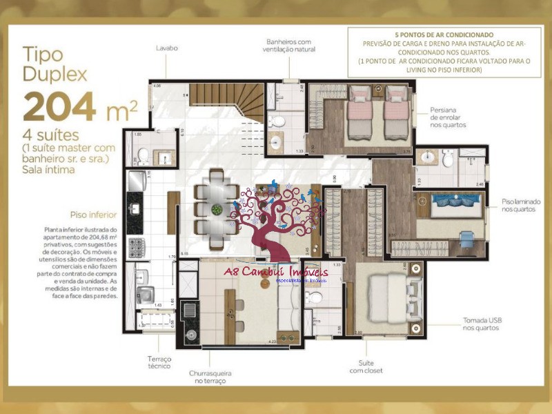 Apartamento, 4 quartos, 204 m² - Foto 7