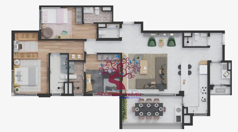 Apartamento, 3 quartos, 140 m² - Foto 5