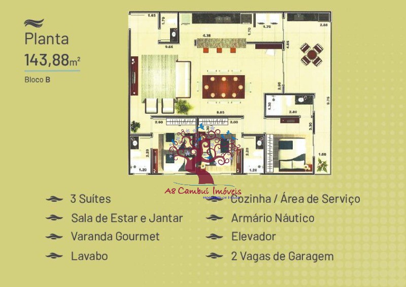 Apartamento, 3 quartos, 143 m² - Foto 27