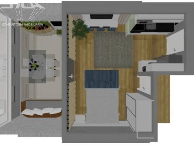 Apartamento, 1 quarto, 40 m² - Foto 2