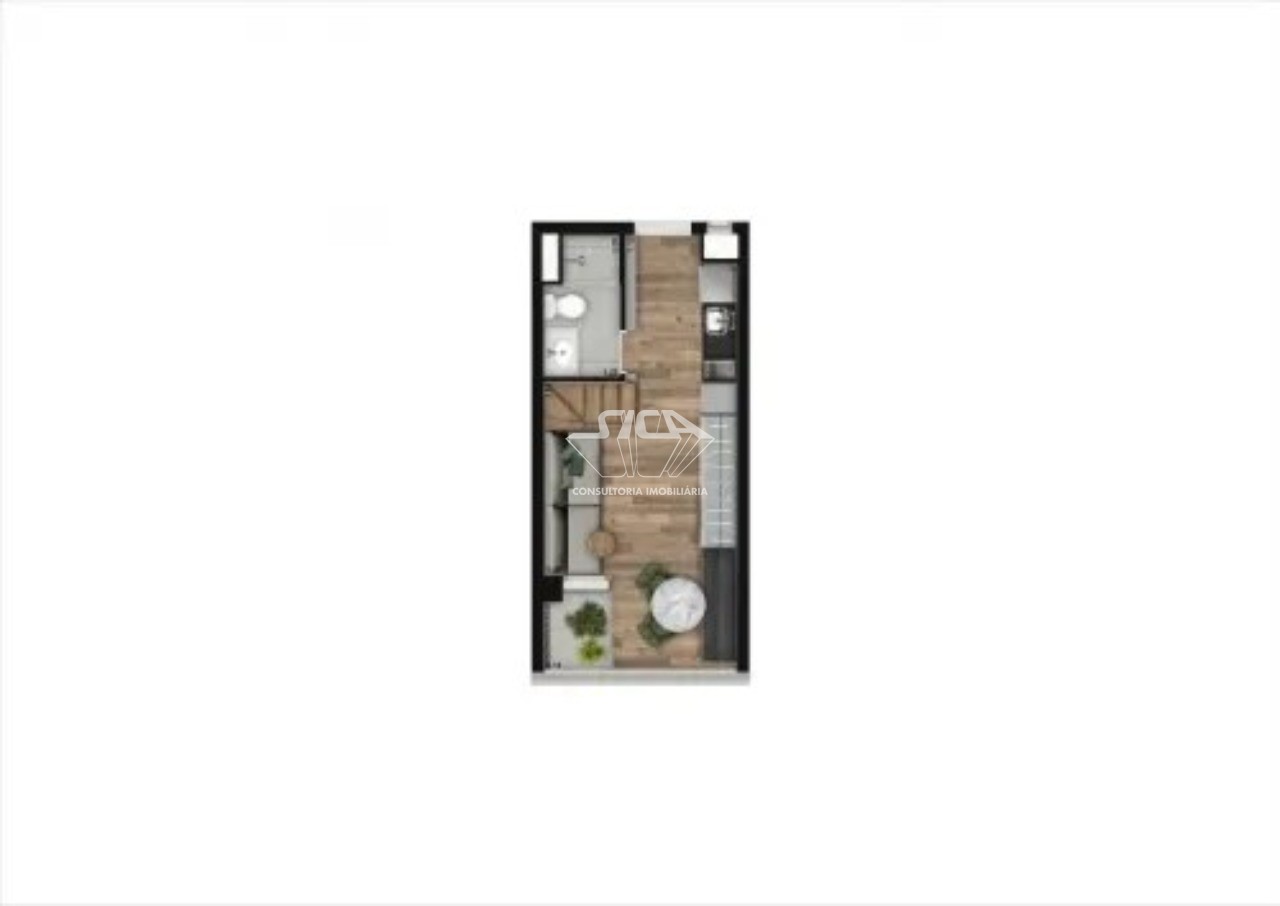 Apartamento, 1 quarto, 26 m² - Foto 12
