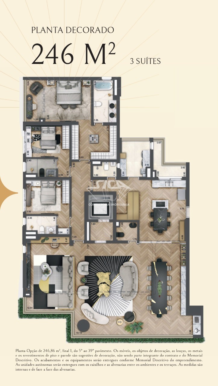 Apartamento, 4 quartos, 246 m² - Foto 12