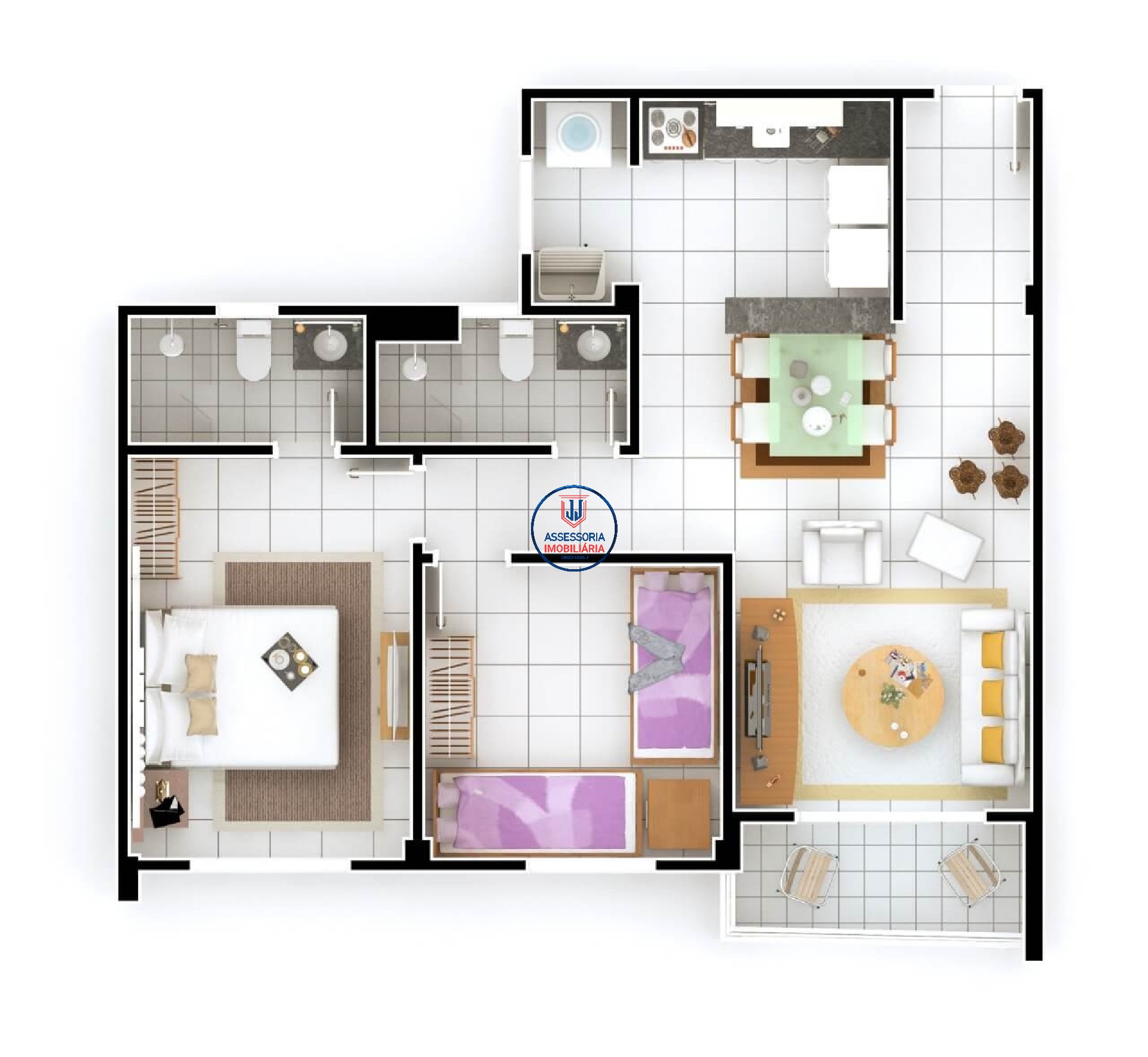 Apartamento, 2 quartos, 63 m² - Foto 19