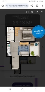Apartamento, 1 quarto, 27 m² - Foto 3