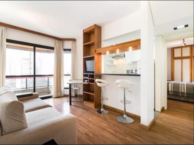 alugar flat, apartamento, 1 quarto, 1 garagem, no Itaim Bibi, são paulo, sp