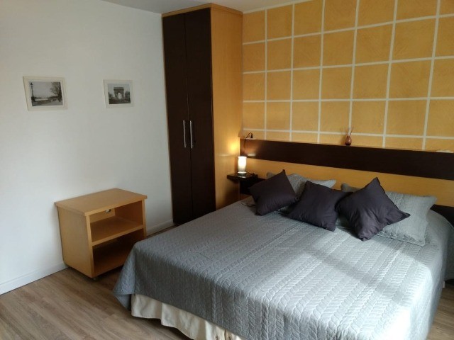 Flat 1 quarto 1 garagem para alugar no campo belo são paulo sp