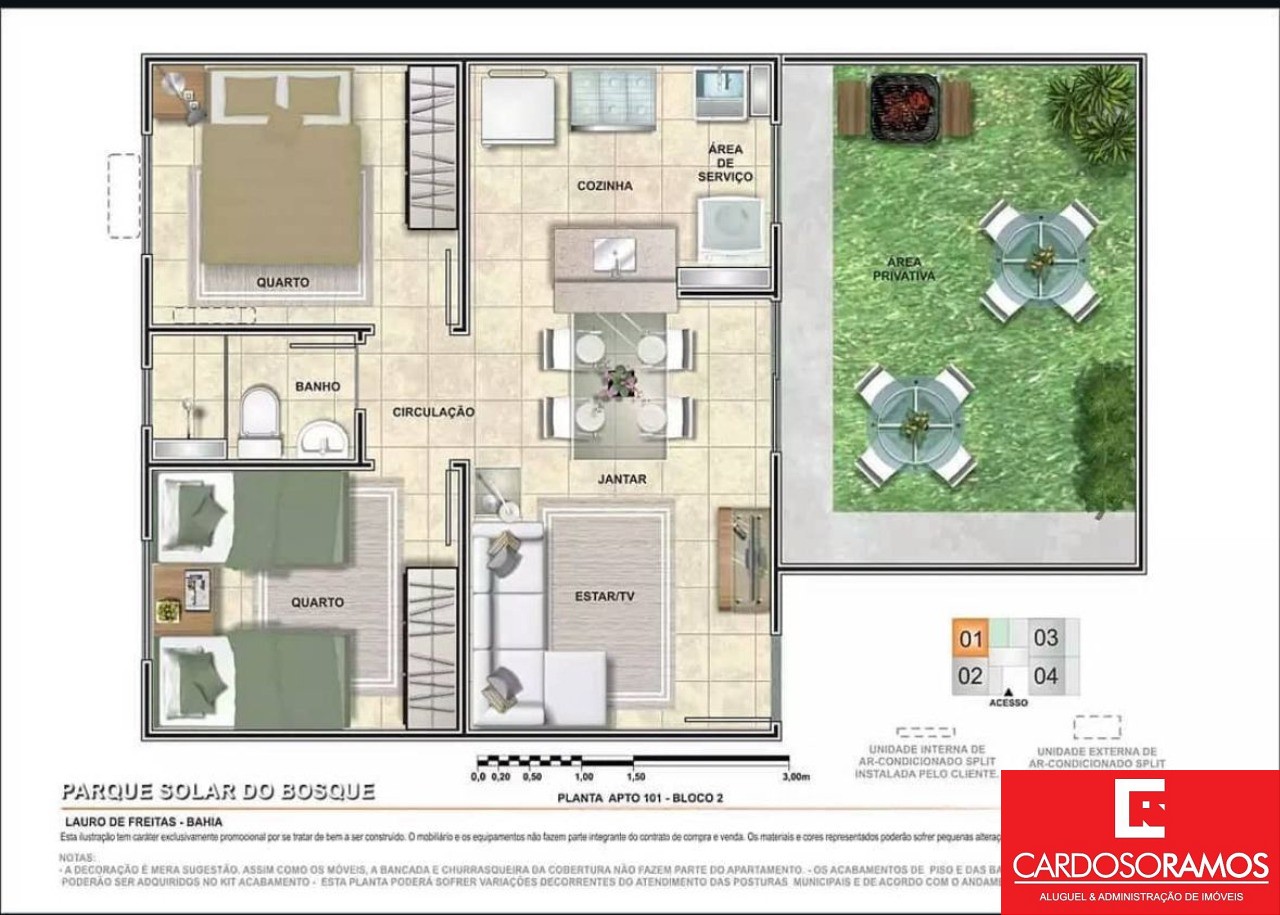 Apartamento, 2 quartos, 60 m² - Foto 13