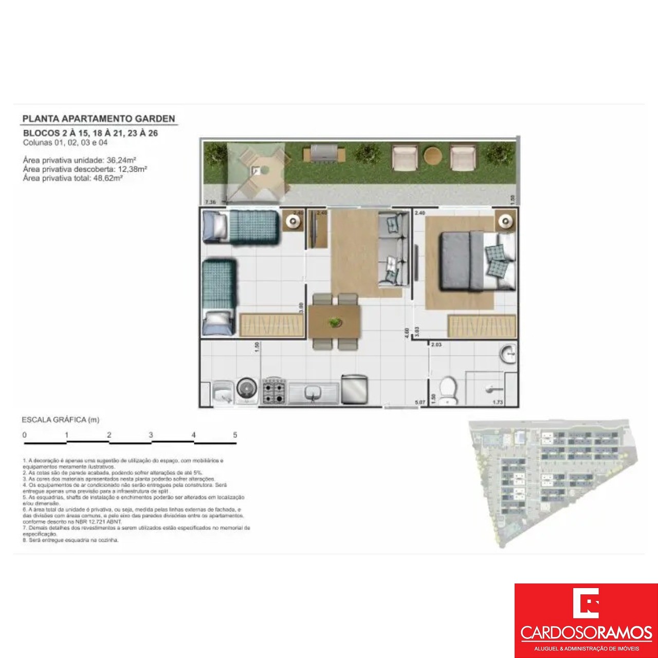 Apartamento, 2 quartos, 36 m² - Foto 19