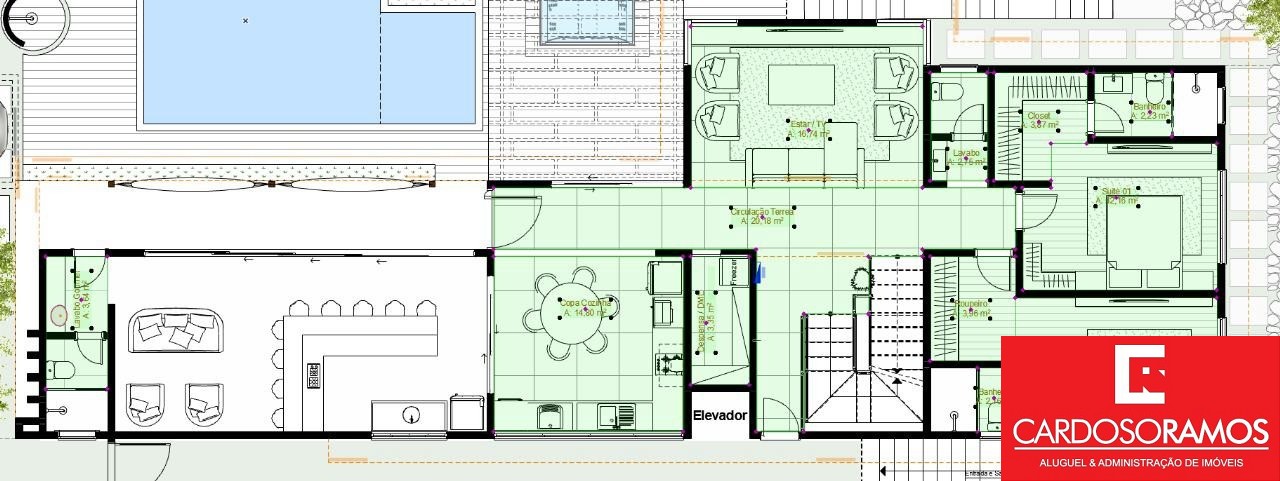 Casa, 6 quartos, 393 m² - Foto 31