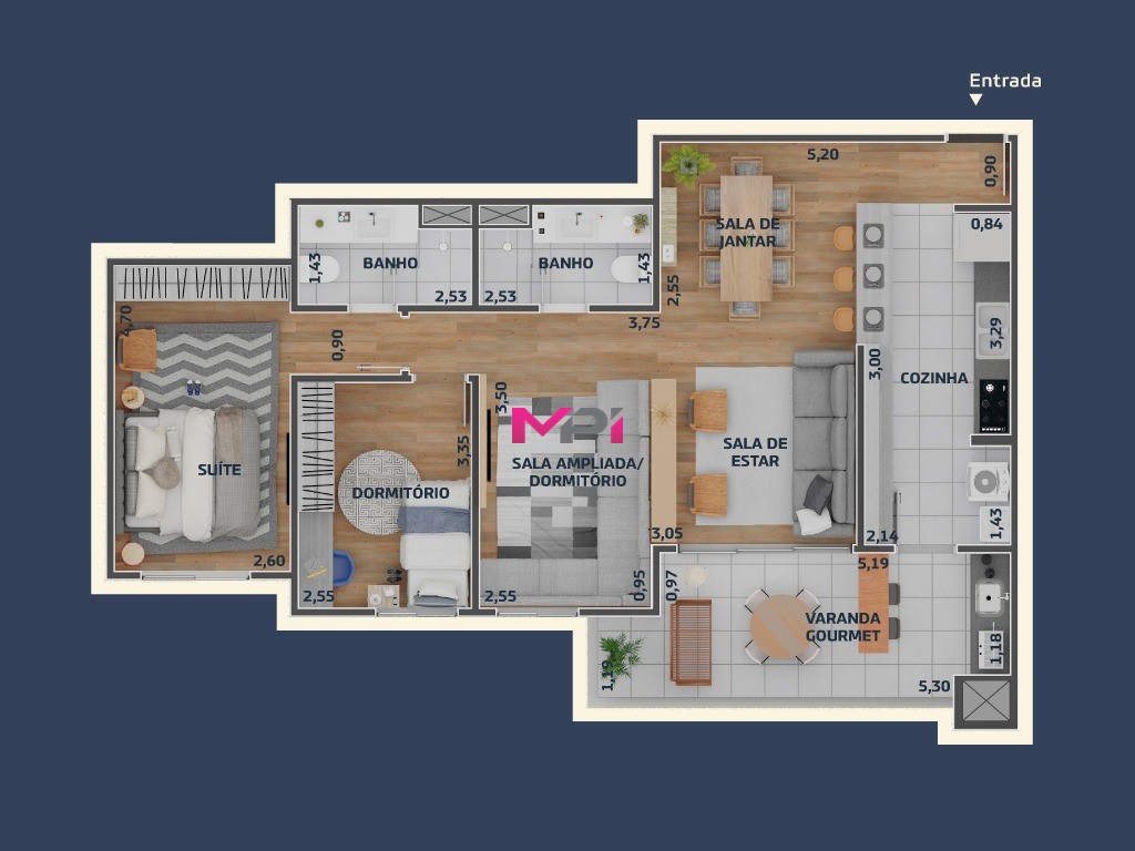 Apartamento, 3 quartos, 95 m² - Foto 23