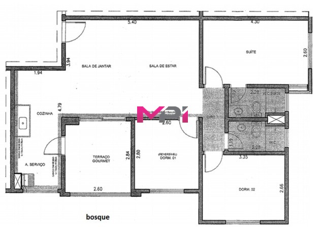 Apartamento para alugar com 3 quartos, 83m² - Foto 21
